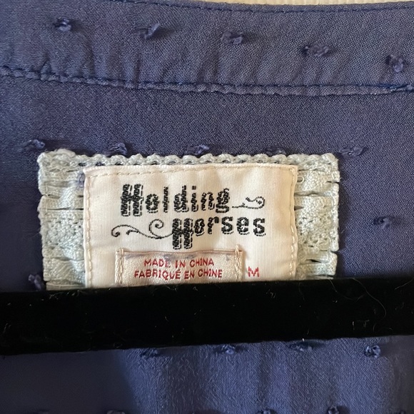 Anthropologie holding horses western boho dress plaid - Picture 5 of 8